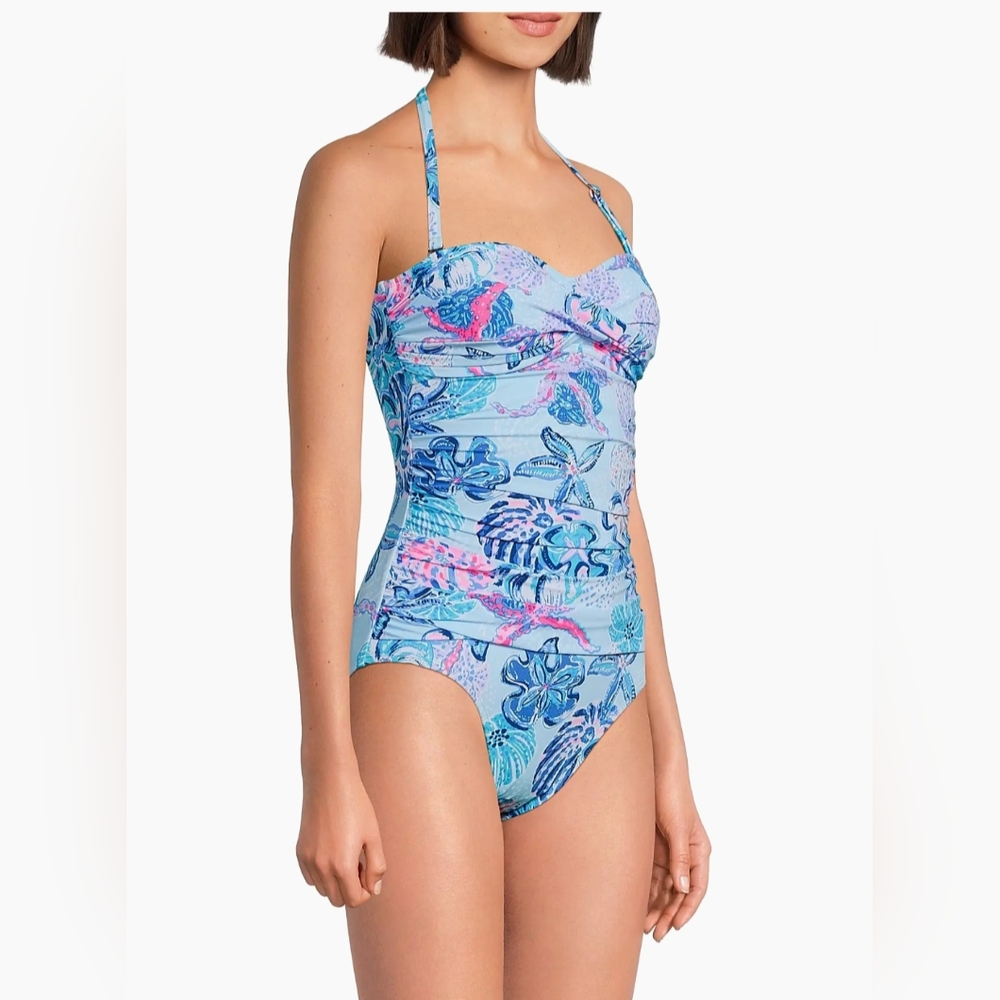 NWT Lilly Pulitzer Flamenco One Piece Swimsuit -10